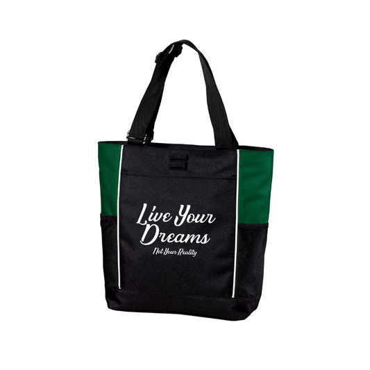 LYDNYR - Canvas Tote (Green/Black)