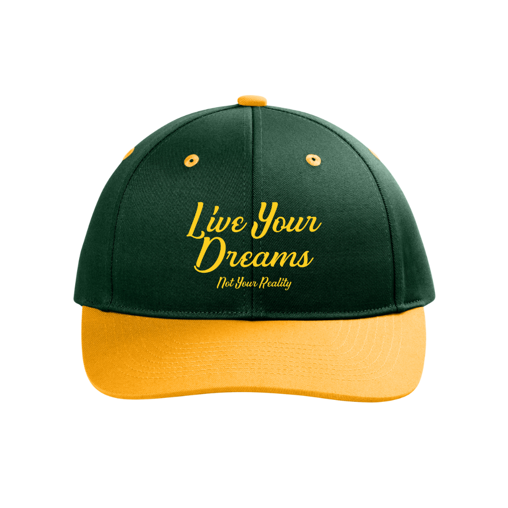 LYDNYR - Snapback Hat (Green/Gold)